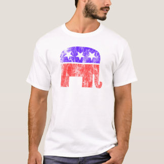 Republican Elephant Vintage T-Shirt