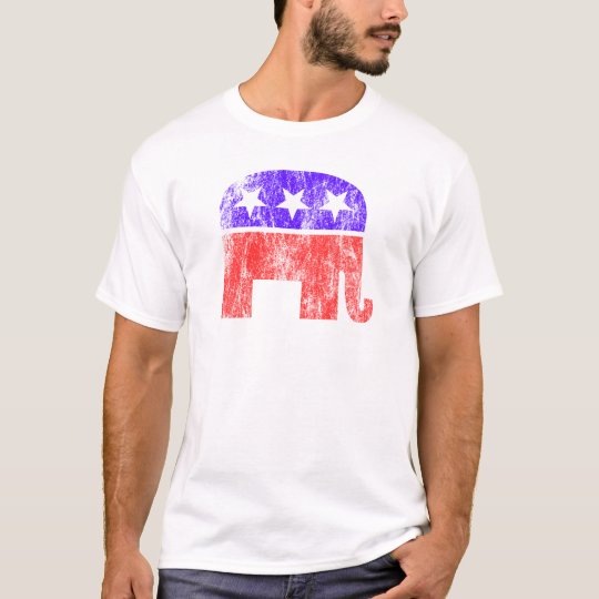 Republican Elephant Vintage T-Shirt