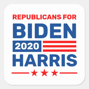 Republican for Biden Harris 2020 Election Stickers