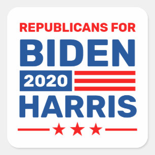 Republican for Biden Harris 2020 Election Stickers