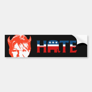 REPUBLICAN HATE BUMPER STICKER