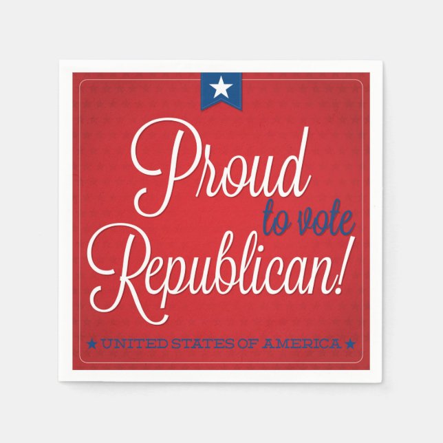 Republican Napkin (Front)