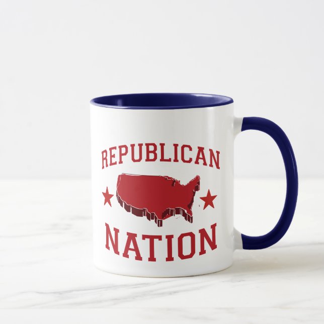 REPUBLICAN NATION MUG (Right)