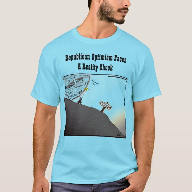Republican-Optimism Men's T-Shirt (Front)