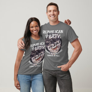 REPUBLICAN PARTY DEAD LF VG HG OBITUARY FUNERAL HG T-Shirt