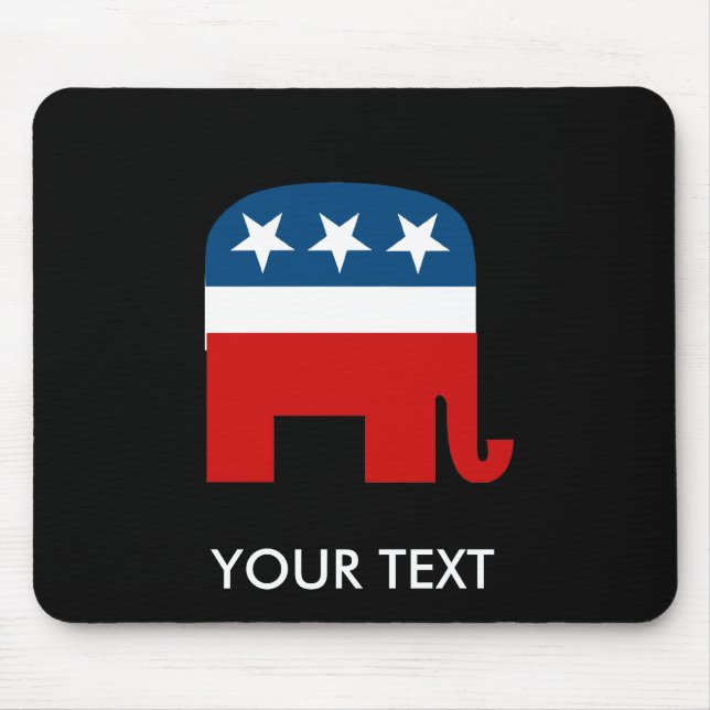 REPUBLICAN PARTY MASCOT MOUSE MAT (Front)