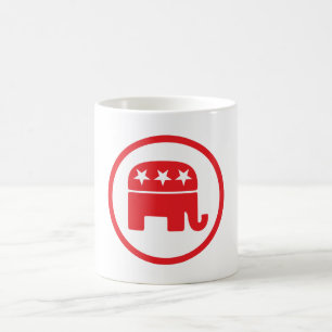 Republican Party Political Symbol (Elephant) Coffee Mug