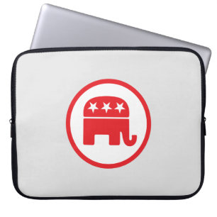 Republican Party Political Symbol (Elephant) Laptop Sleeve