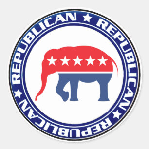 Republican Party Sticker