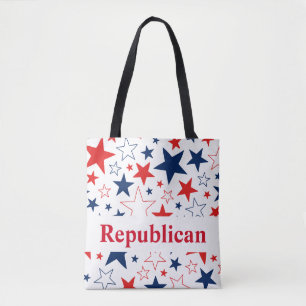 Republican Patriotic Stars Tote Bag