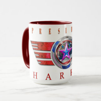 Republican President Harris-Walz Wing Medallion Mug