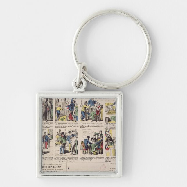 Republican propaganda key ring (Front)