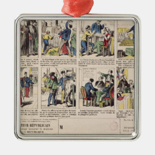 Republican propaganda metal tree decoration