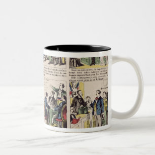 Republican propaganda Two-Tone coffee mug