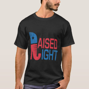 Republican - Raised Republican Vintage Gift Tee 