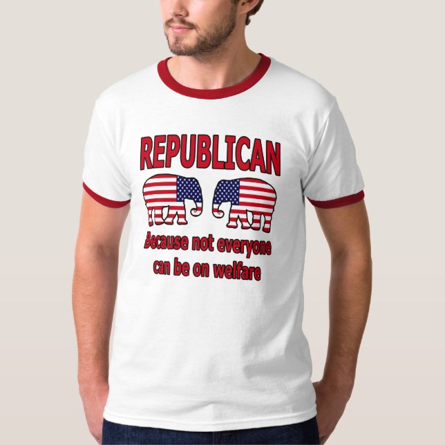 Republican Red Welfare Shirt (Front)