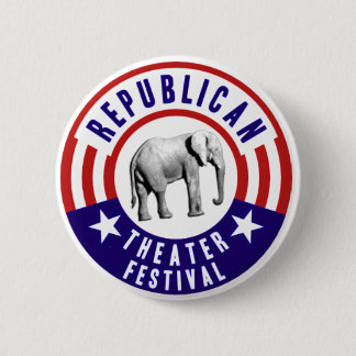 Republican Theatre Festival Vintage Button