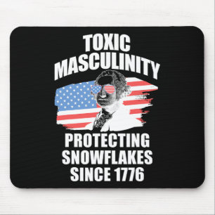 Republican Toxic Masculinity American Flag George Mouse Mat
