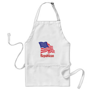 Republican/USA/American Flag Standard Apron