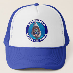 REPUBLICAN VOTERS ARE COMING TRUCKER HAT