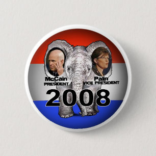 RepublicanJugate 6 Cm Round Badge