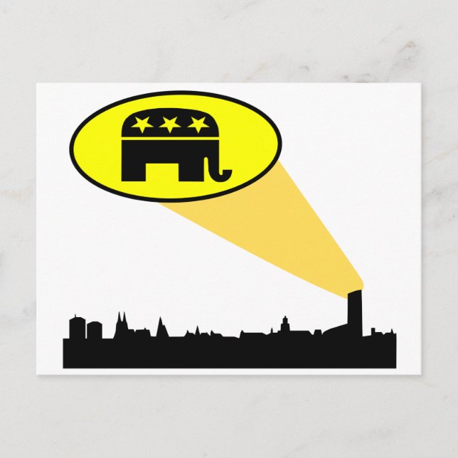 Republicans and Trump your country needs you Postcard (Front)