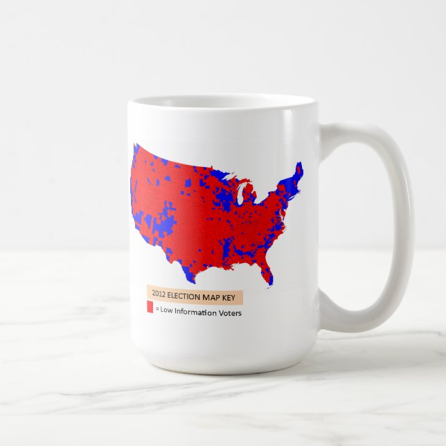 Republicans are Low Information Voters Coffee Mug (Right)