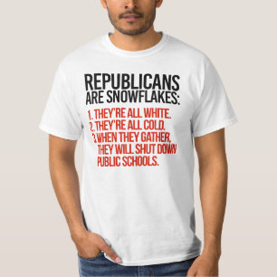 Republicans are Snowflakes T-Shirt