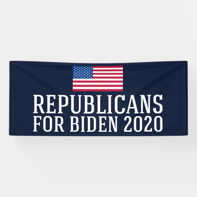 Republicans for Biden 2020 Banner (Horizontal)