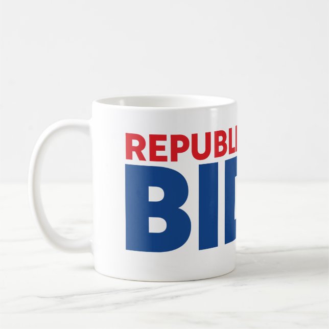 Republicans For Biden Coffee Mug (Left)