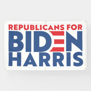Republicans For Biden Harris President Boat Banner