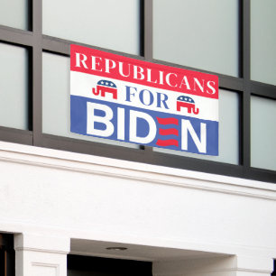 Republicans for Biden Vote Biden 2024 Election Banner