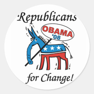 Republicans For Change Sticker