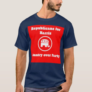 Republicans for  Country over Party T-Shirt
