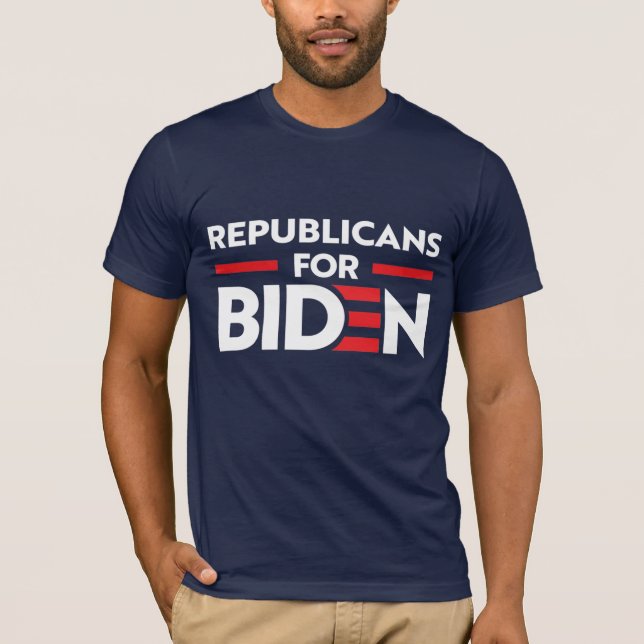 REPUBLICANS FOR JOE BIDEN T-Shirt (Front)