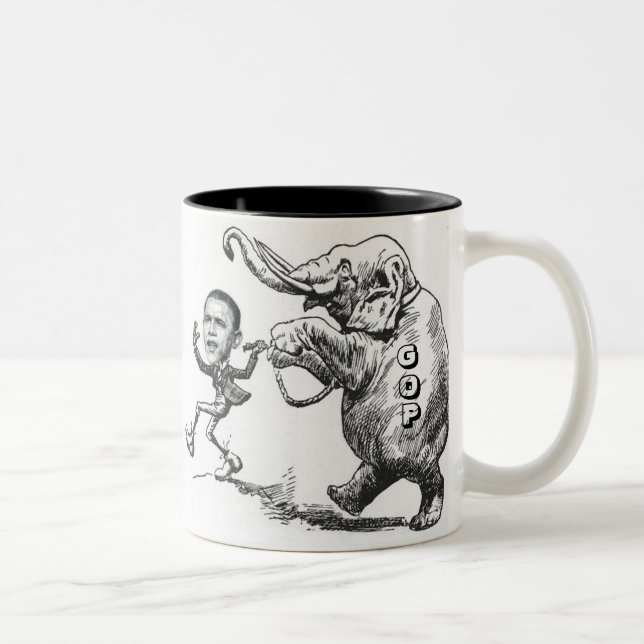 Republicans for OBAMA Mug (Right)