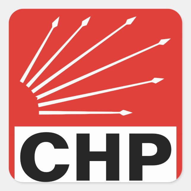 Republicans (Turkey) Square Sticker (Front)