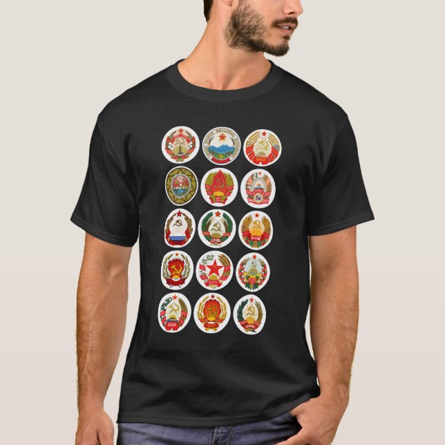 Republics of the Soviet Union T-Shirt (Front)