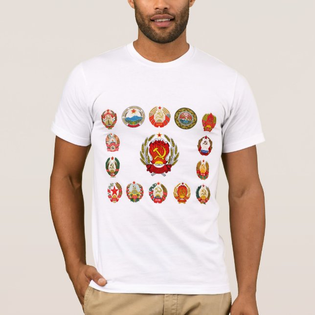 Republics of the Soviet Union T-Shirt (Front)