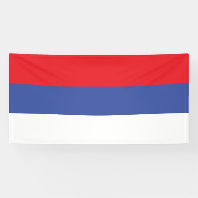 Republika Srpska Flag Banner (Horizontal)