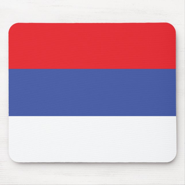 Republika Srpska Flag Mouse Mat (Front)