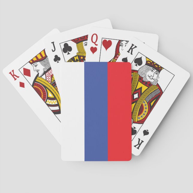 Republika Srpska Flag Playing Cards (Back)