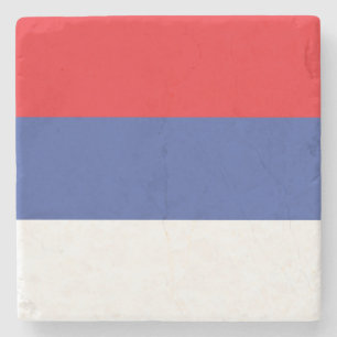 Republika Srpska Flag Stone Coaster
