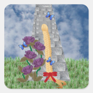 Repunzel Repunzel Square Sticker