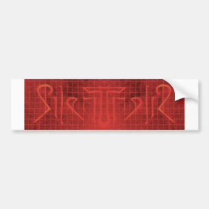 Requiem for a Dream of Silent Hill - Trinity Bumper Sticker