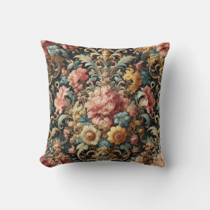 Requiem for Arcana – Gothic Floral Design Cushion