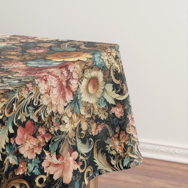 Requiem for Arcana – Gothic Large Pattern Tablecloth (In Situ)