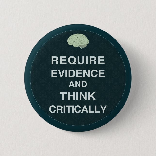 Require Evidence and Think Critically Buttons (Front)