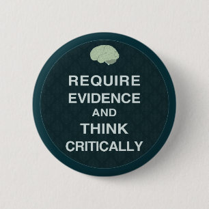 Require Evidence and Think Critically Buttons
