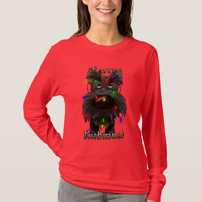 Rerry Rithmus - Scottish Terrier T-Shirt (Front)